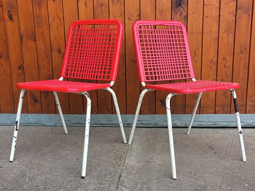 Chaise jardin vintage - chaise, de