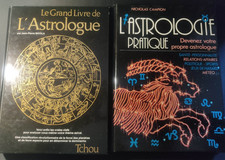 Astrologie pratique + Grand livre de l’astrologue | Lot 2 livres ésotérisme
