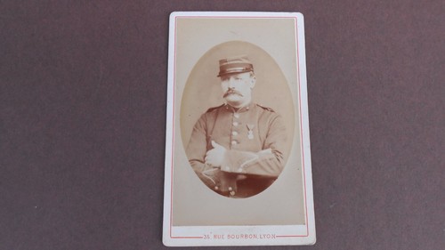 Photo cdv militaire - /,