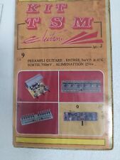 Kit Electronique TSM 9 PREAMPLI GUITARE entree 5 mV/5 à 47k Sortie 700 mv   P7H3