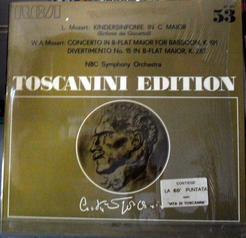 Toscanini edition mozart - toscanini, 53