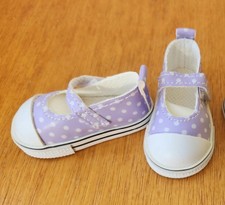 chaussure Violet Pois 60mm
