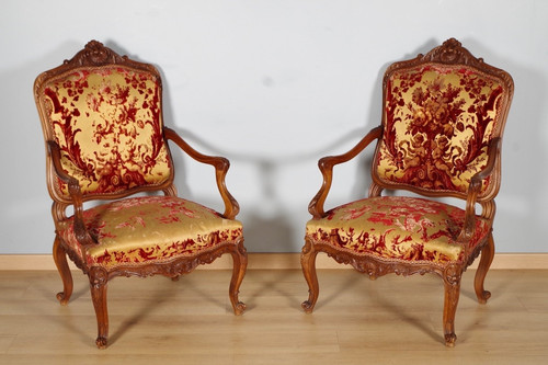 Paire grands fauteuils - grands,