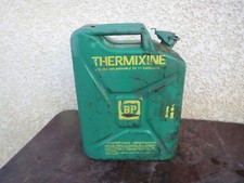 Ancien Jerrican Bidon BP Thermixine - 20L Déco Loft Atelier Garage auto ancienne