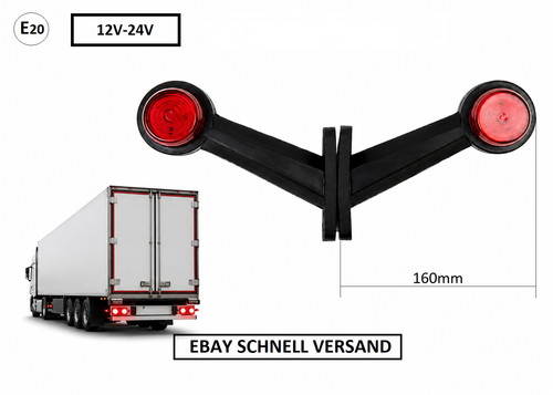 Led 12v 24v camion feux - 12v,