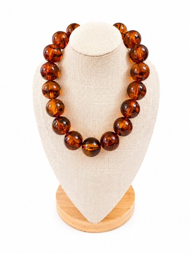 Collier grosses perles