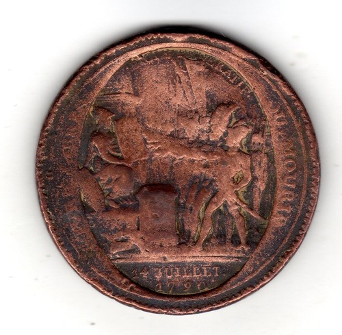 France medaille sol 1790 - france,