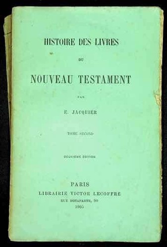Jacquier histoire des - e., jacquier,