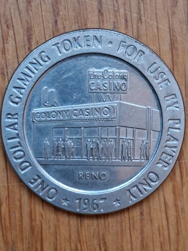 Jeton casino reno 1967 - jeton, de