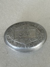 Ancienne boite publicitaire en  aluminium pour savon CADUM