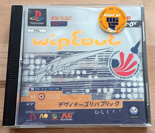 Playstation ps1 wipeout pal - wipeout, [pal