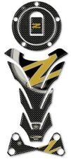 Kit Autocollant en Gel 3D Compatible pour Moto Kawasaki Z 750-1000 Or Jusqu'À