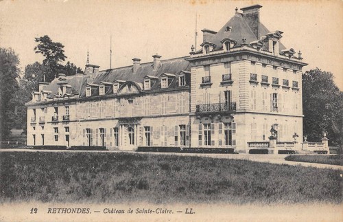 Cpa rethondes chateau - 60,