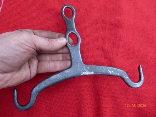Ancien crochet boucher - ancien,