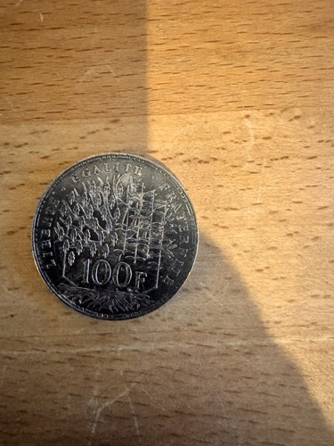 Pièce 100 francs argent - francs,