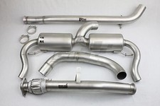 Ligne Inox Silencieux Clio 4 RS 70mm 200 EDC Catback + 2eme Decata tube gt perf