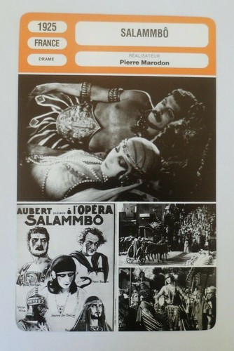 Carte fiche cinema 1925 - fiche,