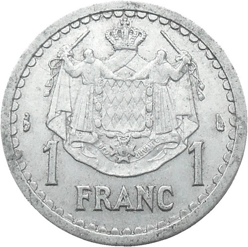 Monaco franc louis - monaco, (1943)