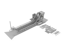 PEGASUS BRIDGE PONT BENOUVILLE 3D PRINTED Décor Wargame Terrain Bolt Action WWII