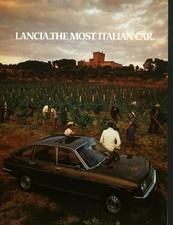 Publicité Ancienne  Anglaise Voiture Lancia Most Italian  1978  