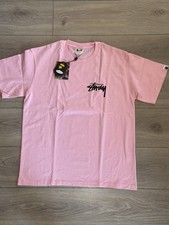 T-shirt A Bathing Ape(Bape) X Stüssy Pink Men’s L Customised