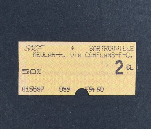 Ancien ticket paris métro - ticket,