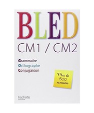 BLED: Bled CM1/CM2 Livre de