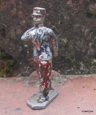 AILOR  ARMEE FRANCAISE AFRIQUE  WW1 / SOLDAT PORTE DRAPEAU NO QUIRALU