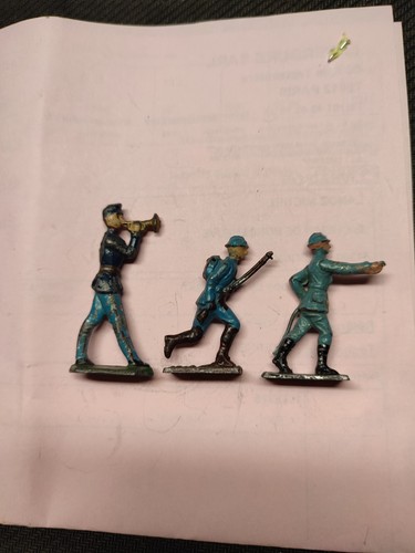 Soldats plomb 1 - soldats, ronde