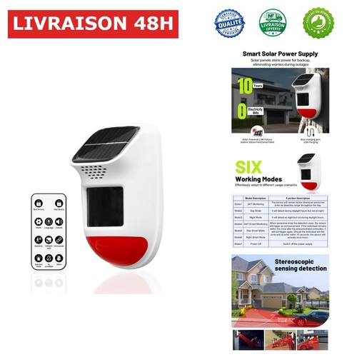 Alarme solaire 120 - , db