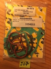 Prox Kawasaki KX125 1992 / 1993 pochette joints haut moteur 35.4212 KX 125