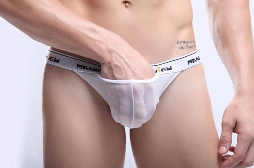 String taille blanc - string, m