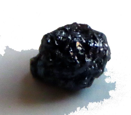 Diamant naturel noir brut - naturel,