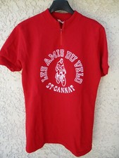 Maillot cycliste vintage LES AMIS DU Vélo SAINT CANNAT Tilt shirt trikot maglia