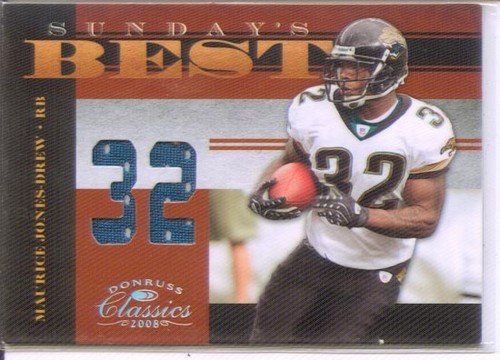 Maurice jones drew - 2x, jersey