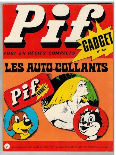 Pif gadget 224 - gadget, (1973)
