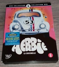 COFFRET 4 DVD DISNEY LA COCCINELLE  ( LES 4 FILMS VERSION FRANÇAISE)