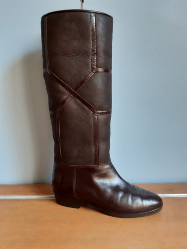 Bottes céline vintage cuir - cÉline,