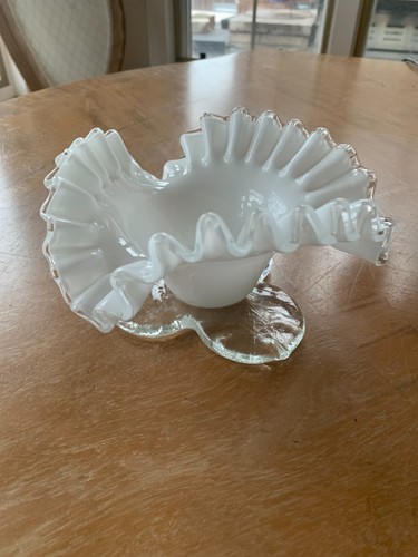 Fenton silver crest white - silver,