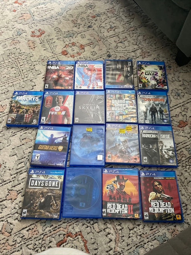 Playstation games ps4 - 4,