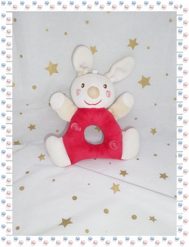 Doudou semi plat - plat, hochet