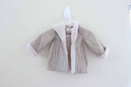 Zara baby girl parka faux - girl,