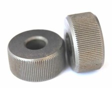 Paire 3/4 Diamètre HSS Molettes Fin KN07 Tour Moletage Outil Droit 3/8 Large