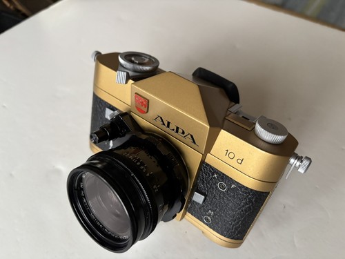 Alpa gold 35mm slr w - d,