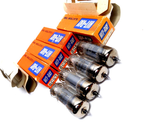 Quad matched 6cs7 - matched, tubes