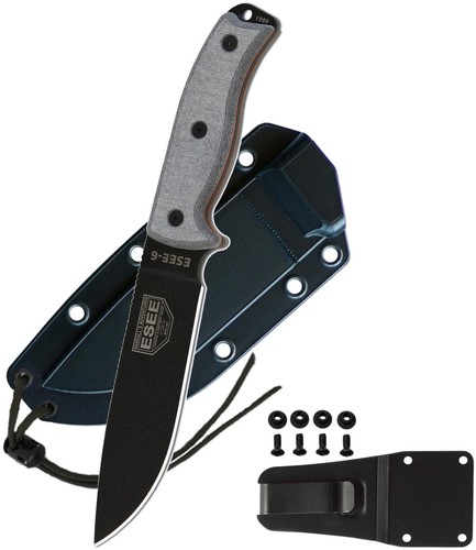 Esee model plain edge black - model, 6