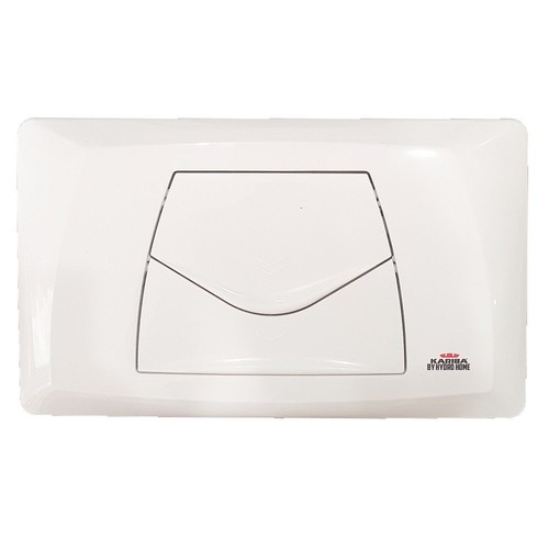 Plaque duo classique blanc - plaque,