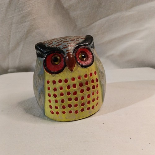 Petite tirelire hibou peinte - tirelire,