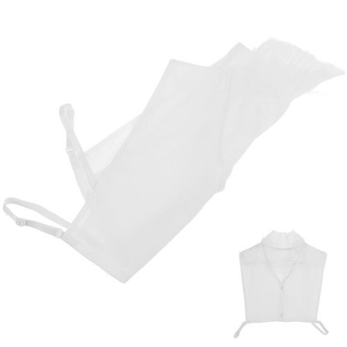 Faux col dentelle demi - dentelle, demi-col
