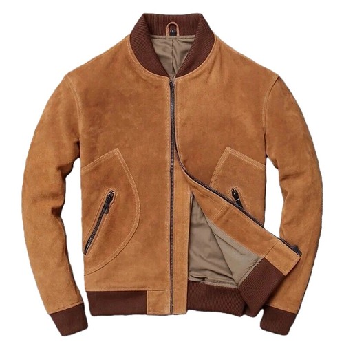 Blouson baseball cuir - blouson, en